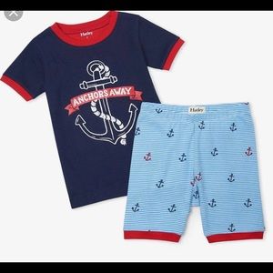 NWT Hatley Anchors Away Organic Cotton Short Pajama Set 🍭